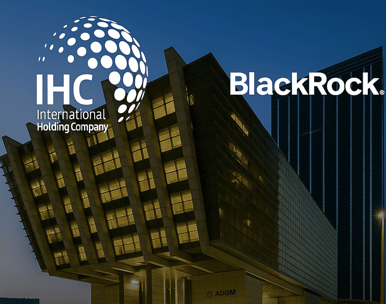 Executives from BlackRock and IHC finalise reinsurance partnership
