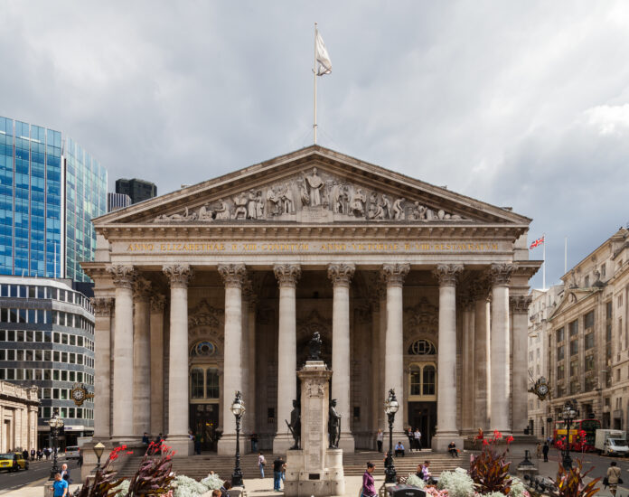 London Stock Exchange building facade