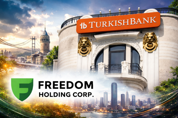 Freedom Holding Corp Turkish Bank acquisition